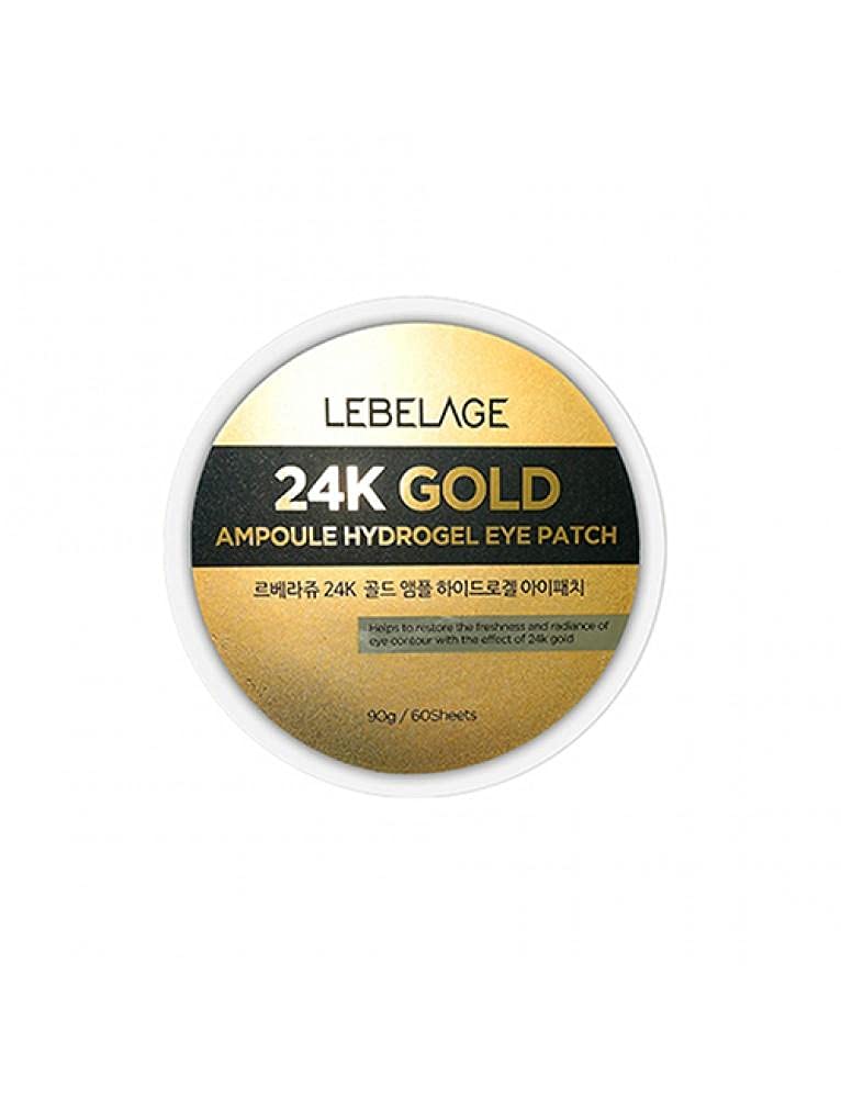 LEBELAGE 24K GOLD AMPOULE HYDROGEL EYE PATCH