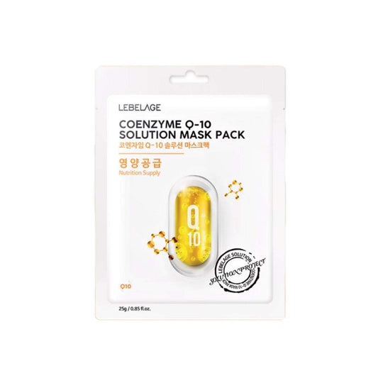 LEBELAGE COENZYME Q-10 SOLUTION MASK PACK