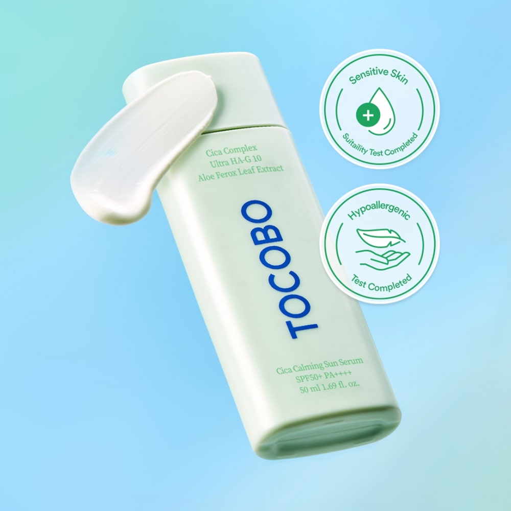 TOCOBO CICA CALMING SUN SERUM