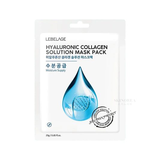 LEBELAGE HYALURONIC COLLAGEN SOLUTION MASK PACK