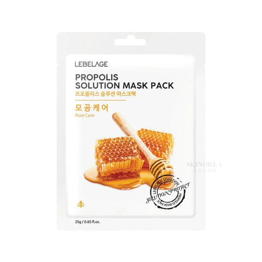 LEBELAGE PROPOLIS SOLUTION MASK PACK